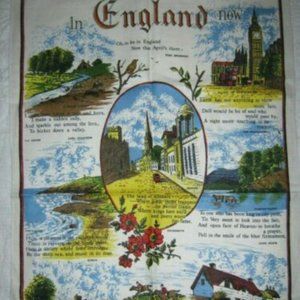 In England Now Irish Linen Tea Towel By Ulster